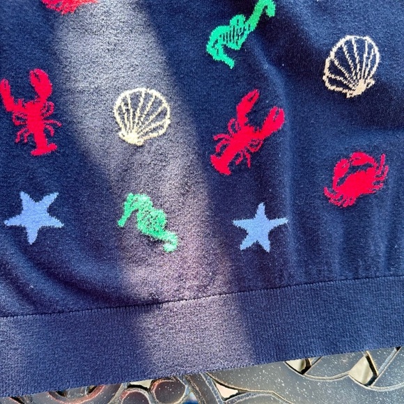 Talbot’s By The Sea Pullover Cotton Sweater - Picture 7 of 7